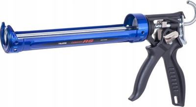 Pistoletë silikoni Proteus Equipment, për kartrixha 310 ml, metalike, blu