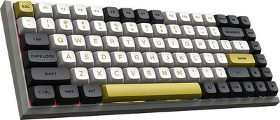 Механичка тастатура Motospeed SK84, 84 копчиња, RGB, повеќебојна