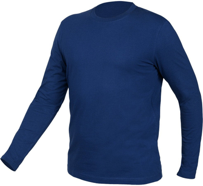 Bluze me mëngë të gjata, 100% pambuk, 180 g/m², blu navy, XXXL