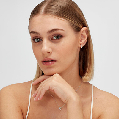 Vath për femra Brosway Fancy Infinite White FIW10, i argjendtë