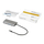 Përshtatës shumëportësh Startech, USB-C, HDMI/VGA, 100W, gri