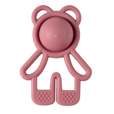 Loder dhëmbësh Pop-it Silikoni - 10 cm - Rozë