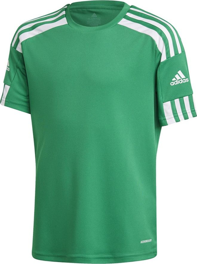 Fanellë futbolli për kalamaj Adidas Squadra 21 JSY Y Jr, poliester, AEROREADY, e gjelbër