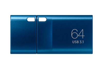 USB Samsung 64GB, USB C 3.1 Gen1, сина