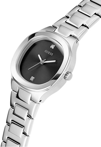 Orë klasike për femra GUESS Eve Diamond GW0615L1, e argjendtë