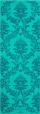 Tapet yoga Gaiam Neo Baroque, 4mm, 173x61cm, ngjyrë turquoise