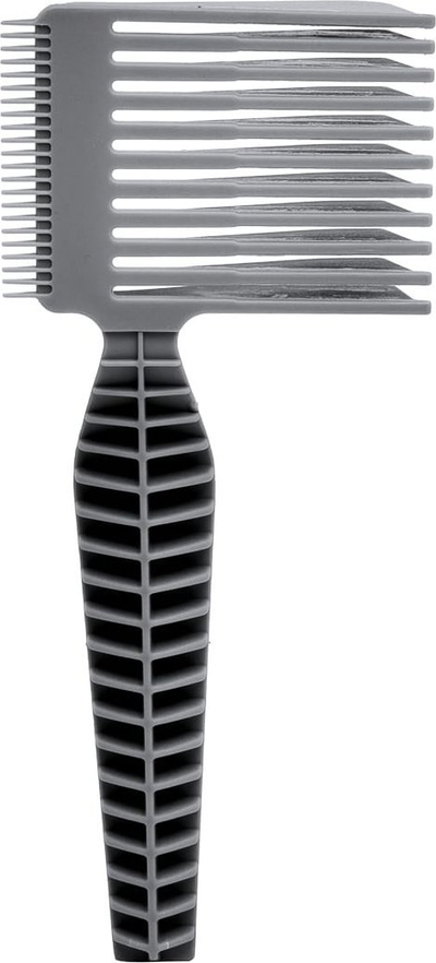 Krehër profesional Activeshop Shading Comb për hijezim edhe balayage, material i fortë, i zi