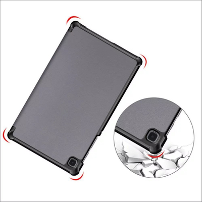 Kopertinë për tablet Strado Samsung Galaxy Tab A7 Lite 8.7", smart cover, dizajn Don't Touch Me, e zezë shumëngjyrëshe