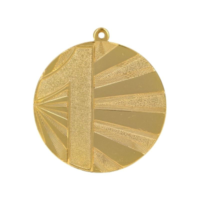 Medalje sportive Victoria Sport 1, çelik, 70mm, ngjyrë ari