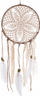 Kapëse ëndrrash Home Styling Collection Dreamcatcher, Ø20cm, 70cm, bezhë