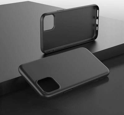 Mbrojtëse telefoni për iPhone 14 Pro Max, soft gel, kundra goditjeve, e zezë