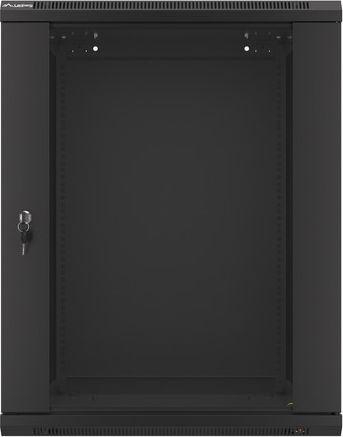 Lanberg WF01-6615-10B 19" Ѕиден Rack Кабинет, 15U, 600x600 mm, Црн