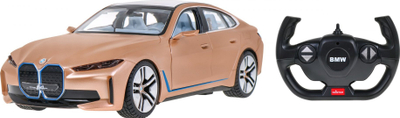 Makina me telekomandë Rastar BMW i4 Concept 98300, shkallë 1:14, me dyer që hapen, ngjyrë bronzi metalike