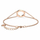 Byzylyk për femra Swarovski Admiration 5636442, ari rozë