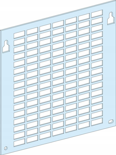 Pllakë montimi Schneider Electric Prisma Plus LV, 600mm, 200mm, e galvanizume