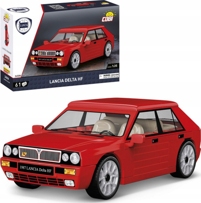 Set blloqesh Cobi Lancia Delta HF, maket 1:35, shumëngjyrësh
