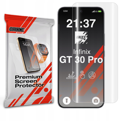 Fletë mbrojtëse Hydrogel për ekranin e Infinix GT 30 Pro, transparente