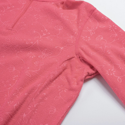 Xhaketë fleece për gra Hitec Lady Elisa, me zinxhir, e zezë