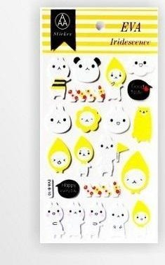 Sticker Galeria Hobby me pjesë shkumëze, efekt 3D, me një çik shkëlqim