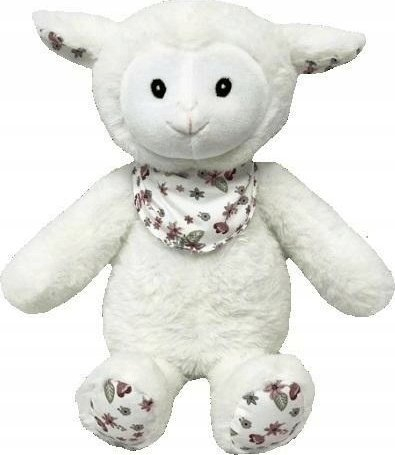 Lodër pelushi Tulilo Sheep Mania, 22cm, për kalamaj, e bardhë