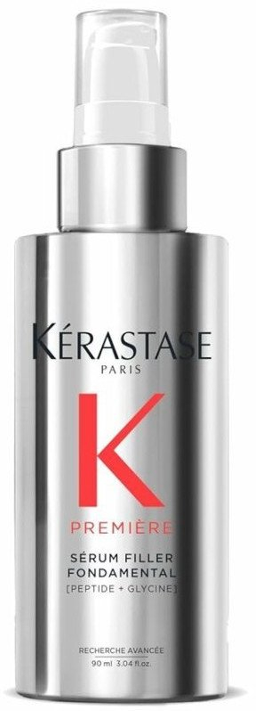 Serum flokësh Kérastase Première Anti Frizz Reparative Filler, 90ml, argjendtë