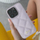Kapak telefoni Guess Leather Quilted për iPhone 16, lëkurë, i zi