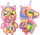 Set rruazash Adar Unicorn Patterns, për varëse dhe byzylykë, shumëngjyrësh