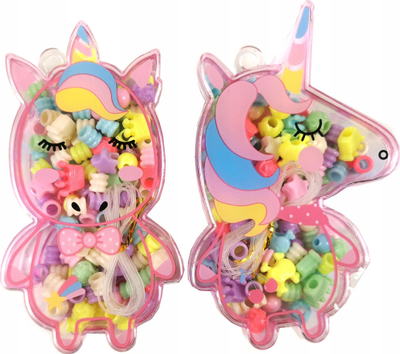 Set rruazash Adar Unicorn Patterns, për varëse dhe byzylykë, shumëngjyrësh
