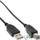Kabllo USB InLine, USB-A në USB-B, 3 m, e zezë