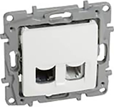 Prizë telekomunikuese Legrand NILOE, RJ11 RJ45 Cat.5e UTP, e bardhë
