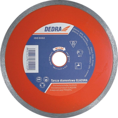 Disk prerës Dedra 125 mm x 22,2 mm (H1122)