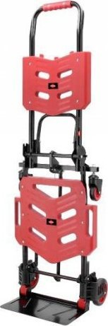 Karrocë transportuese Airpress 2 në 1 79516, 100kg 150kg, palosëse, gri