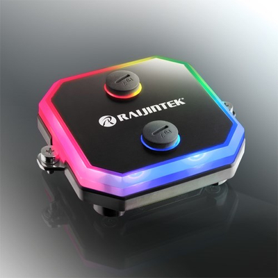 Kit ftohje me ujë Raijintek Phorcys Evo CD240, radiator 240mm, RGB, transparent