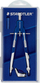 Kompas Staedtler Mars 552 Comfort, me sustë, blu me argjendtë