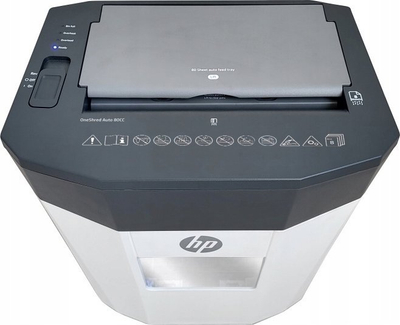 Shkatërrues dokumentesh HP OneShred Auto 80CC P-4, cross cut, i zi