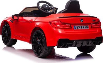 Makine elektrike per femije Lean Cars BMW M5, me bateri, e kuqe