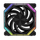 Ftohës Darkflash INF34,120mm, e zezë