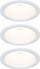 Spot LED t’futura Eglo Cole Coin, set me 3 copë 6W, 1410lm IP44, t’bëlba