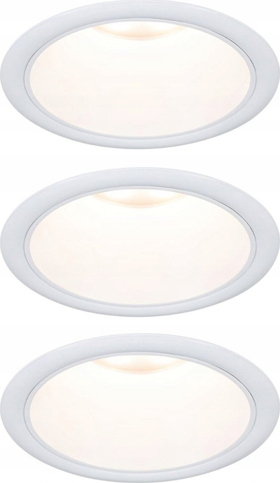 Spot LED t’futura Eglo Cole Coin, set me 3 copë 6W, 1410lm IP44, t’bëlba