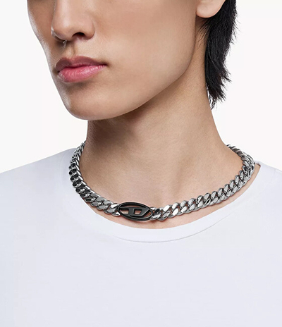 Varëse unisex Diesel DX1635931, e argjendtë/ e zezë