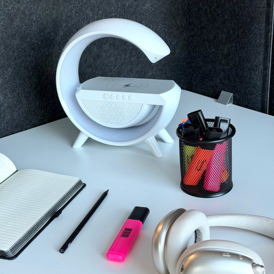 Llambë muzikore LED Activejet AJE-SOLO, Bluetooth 5.2, RGB, e bardhë