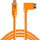 Kabllo Tether Tools TetherPro, USB C në USB 3.0 Micro B, me kënd të djathtë, portokalli