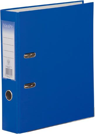 Dosje arkivimi VauPe Biznes A4, 75mm, karton i fortë, blu