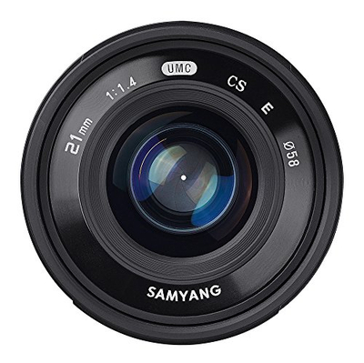 Objektiv Samyang MF 21mm F1.4 APS‑C për Fuji X, ngjyrë e zezë