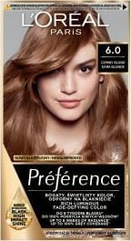 Bojë flokësh L'Oréal Paris Preference 6 Dark Blonde, që nuk ikën kollaj, bionde e errët