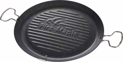 Tigan grilli Fire-Maple Portable Grill, alumin i anodizu, me doreza palosme, ngjyrë e zezë