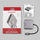 Lexues kartash Axagon CRE-S3, USB-A 3.2 Gen 1, 3 slote SD microSD CF, gri