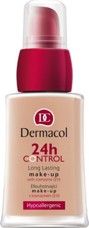 Puder i lëngshëm Dermacol 24 orë Control Q10, Nr. 80, 30 ml
