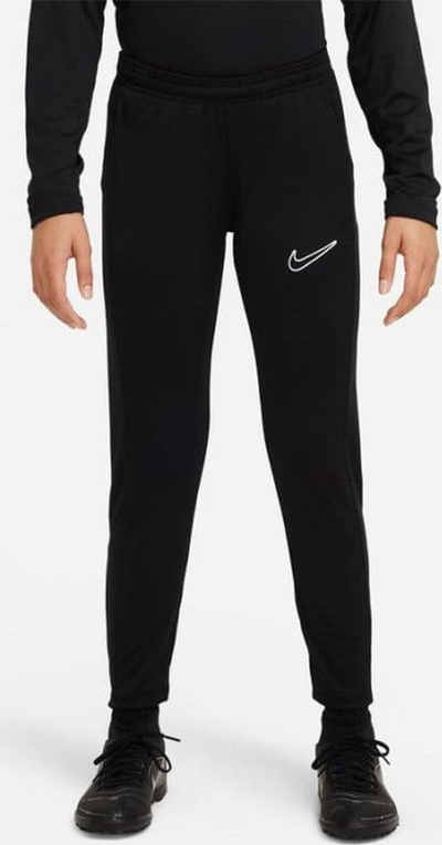 Pantallona sportive për kalamaj Nike Academy 23 Jr DR1676 010, poliestër, xhepa me zinxhir, të zeza