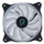 Ventilator kasë Spacer SPFC-120-6P-ARGB, 120mm, ARGB, i zi